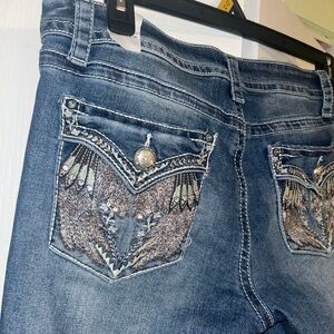 Y2K Flare Jeans FIRE AND RAIN 15/32